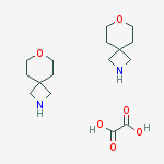Structure of 7-Oxa-2-azaspiro[3.5]nonane ethanedioate (2:1)