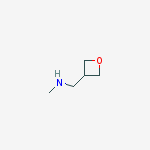 Structure of N-METHYL-1-(OXETAN-3-YL)METHANAMINE