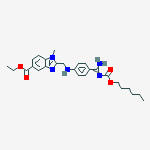 Structure of Des-(N-2-pyridyl-β-alanine Ethyl Ester) Dabigatran Etexilate 5-Ethyl Carboxylate (Dabigatran IMpurity)
