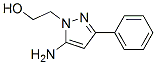 Structure of 2-(5-AMINO-3-PHENYL-1H-PYRAZOL-1-YL)ETHANOL