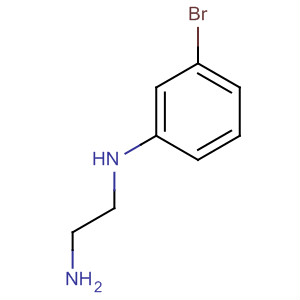 1,2-Ethanediamine, N-(3-bromophenyl)-结构式