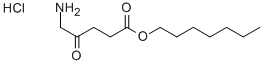 Structure of HEPTYL 5-AMINOLEVULINATE HYDROCHLORIDE