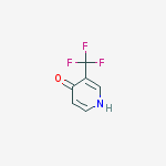 3-(trifluoromethyl)-1h-pyridin-4-one结构式