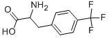 Structure of 4-(TRIFLUOROMETHYL)-DL-PHENYLALANINE