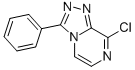 Structure of 8-CHLORO-3-PHENYL[1,2,4]TRIAZOLO[4,3-A]PYRAZINE
