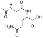 Structure of N-ACETYL-L-GLYCYL-L-GLUTAMINE