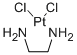 Structure of DICHLORO(ETHYLENEDIAMINE)PLATINUM(II)