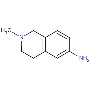 Structure of 6-Isoquinolinamine, 1,2,3,4-tetrahydro-2-methyl-