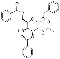 Structure of Benzyl 2-Acetamido-3,6-di-O-benzoyl-2-deoxy-α-D-galactopyranoside