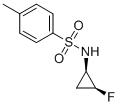 Structure of cis-2-fluorocyclopropylaminetosylate