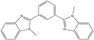 Structure of 1,3-Bis(1-methylbenzimidazol-2-yl)benzene