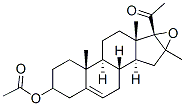 Structure of 3-Acetyloxy-16,17-epoxy-16-methylpregn-5-en-20-one
