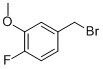 Structure of 4-(BROMOMETHYL)-1-FLUORO-2-METHOXYBENZENE