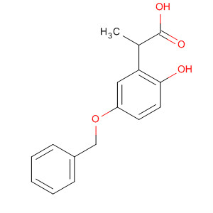 Benzenepropanoic acid, a-hydroxy-4-(phenylmethoxy)-结构式