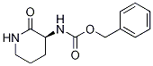 Structure of 2-Piperidinone, 3-[(phenylmethyl)amino]-, (3S)-
