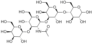 Structure of LACTO-N-TETRAOSE