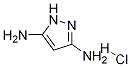 Structure of 1H-pyrazole-3,5-diaMine hydrochloride