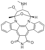 7-oxostaurosporine结构式