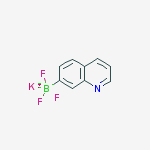 Potassium quinoline-7-trifluoroborate结构式