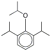 Structure of PROPOFOL RELATED COMPOUND C (50 MG) (2,6-DIISOPROPYLPHENYL ISOPROPYLETHER)