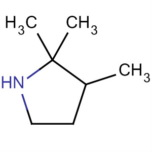 Pyrrolidine, 2,2,3-trimethyl-结构式