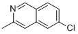 Structure of 6-Chloro-3-methylisoquinoline