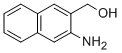 (3-Aminonaphthalen-2-yl)methanol结构式