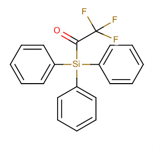 Structure of 2,2,2-TRIFLUORO-1-TRIPHENYLSILANYL-ETHANONE