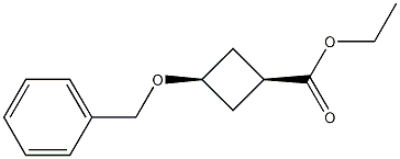 Structure of cis--ethyl 3-(benzyloxy)cyclobutanecarboxylate