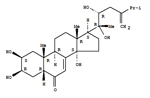 Structure of (+)-PolyporusteroneB