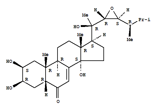 Structure of PolyporusteroneC