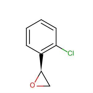 Structure of Oxirane, (2-chlorophenyl)-, (2S)-