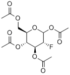 Structure of D-GLUCOPYRANOSE, 2-DEOXY-2-FLUORO-, TETRAACETATE