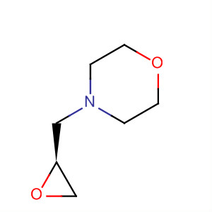 Structure of Morpholine, 4-(oxiranylmethyl)-, (S)-