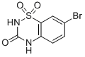 7-BROMO-2H-1,2,4-BENZOTHIADIAZIN-3(4H)-ONE 1,1-DIOXIDE结构式