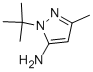 Structure of 1-(TERT-BUTYL)-3-METHYL-1H-PYRAZOL-5-YLAMINE