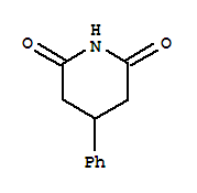 2,6-piperidinedione, 4-phenyl-结构式