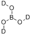 Chemical structure of BORIC ACID-D3