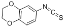 Structure of 2,3-DIHYDRO-1,4-BENZODIOXIN-6-YL ISOTHIOCYANATE