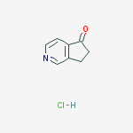 Structure of 6,7-Dihydro-5H-cyclopenta[c]pyridin-5-one hydrochloride