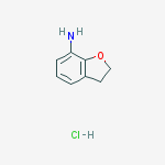 2,3-Dihydro-benzofuran-7-ylamine hydrochloride结构式