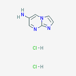 Structure of Imidazo[1,2-a]pyrimidin-6-ylamine dihydrochloride