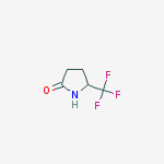 Structure of 5-(trifluoroMethyl)-2-Pyrrolidinone