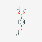 Structure of 4,4,5,5-Tetramethyl-2-[4-(prop-2-en-1-yloxy)phenyl]-1,3,2-dioxaborolane