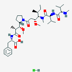 Structure of MMAF (HYDROCHLORIDE), 98%