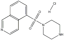 Structure of 1-(5-Isoquinolinesulfonyl)piperazine Hydrochloride