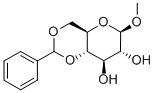 Structure of METHYL 4,6-O-BENZYLIDENE-BETA-D-GLUCOPYRANOSIDE