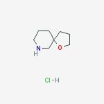 Structure of 1-oxa-9-azaspiro[4.5]decane;hydrochloride