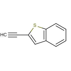 Benzo[b]thiophene, 2-ethynyl-结构式