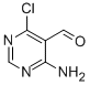 Structure of 4-AMINO-6-CHLORO-PYRIMIDINE-5-CARBALDEHYDE
